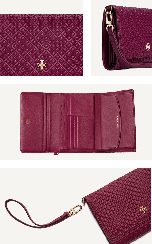 The Marion Embossed Tri-Fold Smartphone Wristlett The Marion Embossed Tri-Fold Smartphone Wristlet