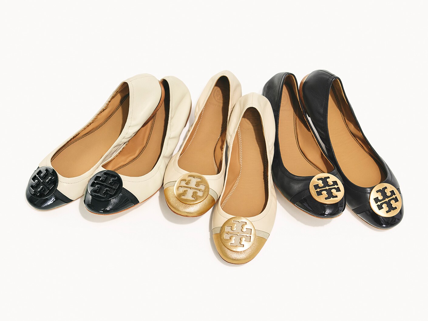Shop Tory Burch Ballet Flats