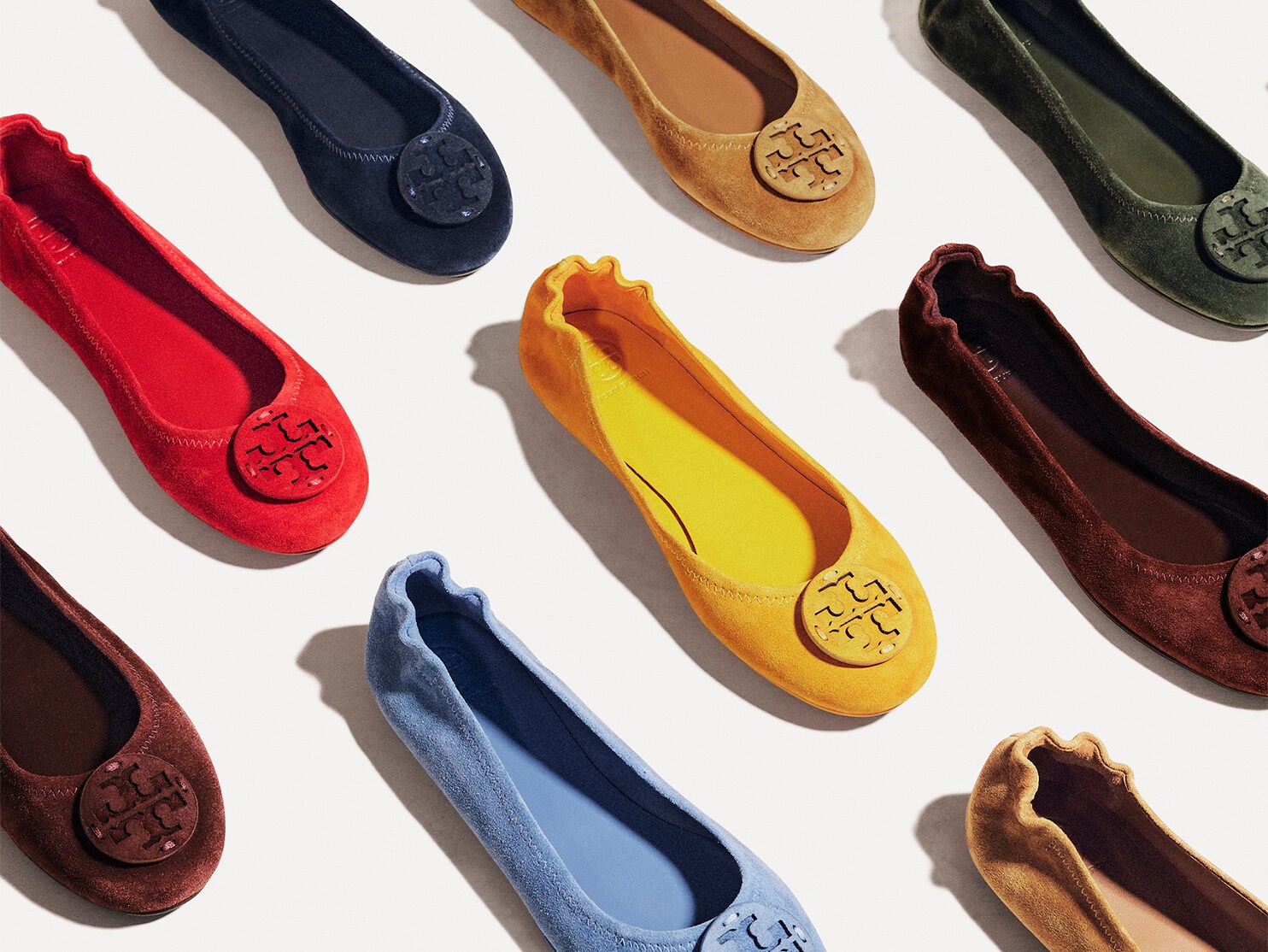Shop Tory Burch Ballet Flats