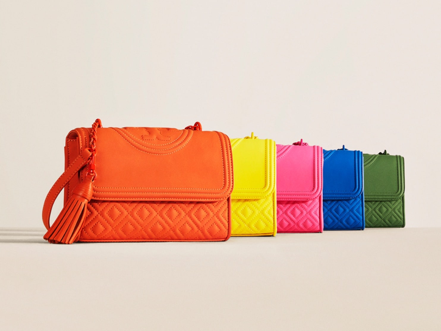 fleming designer shoulder bags, leather pouches | tory burch uk